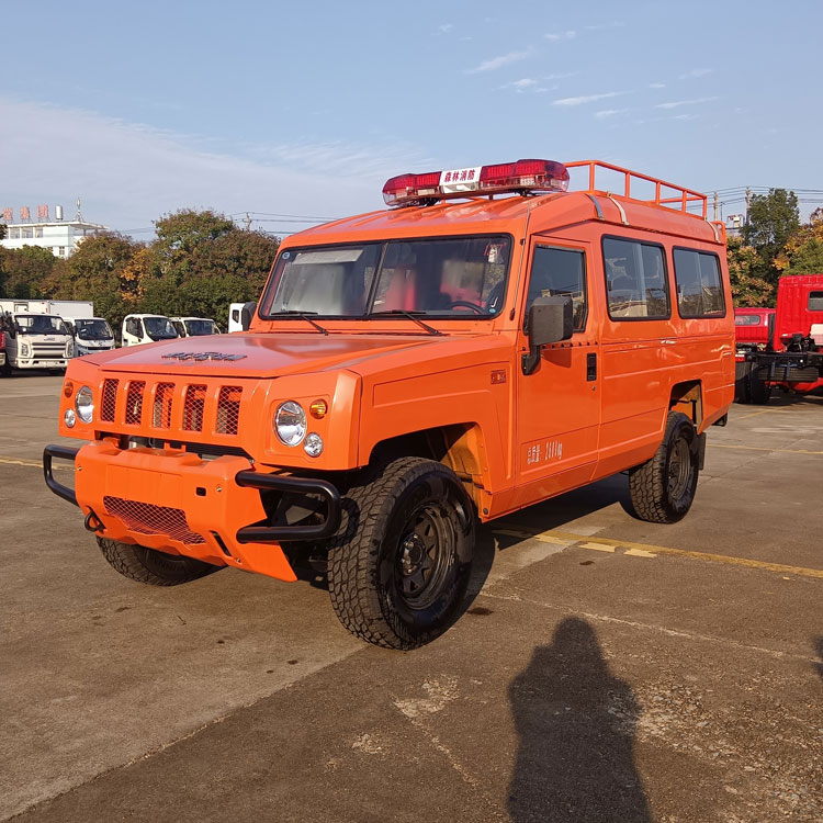 四驅器材消防社區園區滅火車_甘肅青海 社區街道滅火救援車_高壓箱式救援車