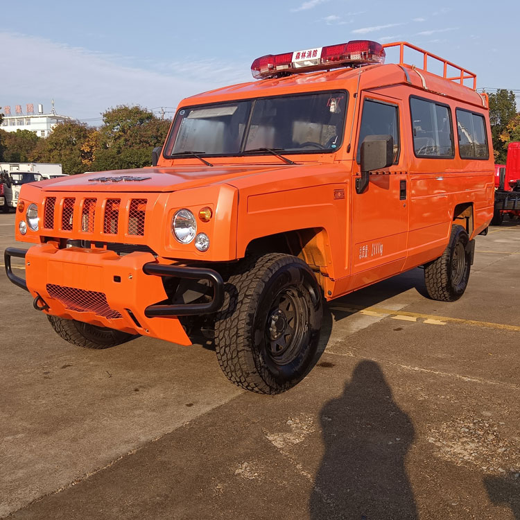 四驅長城炮應急消防器材車_甘肅青海 應急滅火車_森林巡邏車