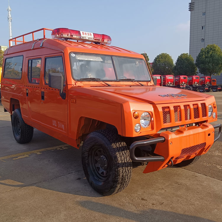 四驅器材消防社區園區滅火車_甘肅青海 應急消防設備運輸車_鄉鎮社區應急消防車